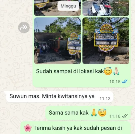 Pengiriman Papan Bunga Duka Venue Pernikahan Pantai Anyer